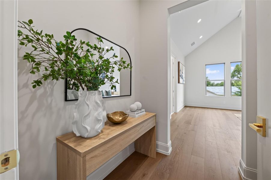 Furnished interior view inside a new home in , Houston (Image 16). Furnished interior view inside a new home in , Houston (Image 16).