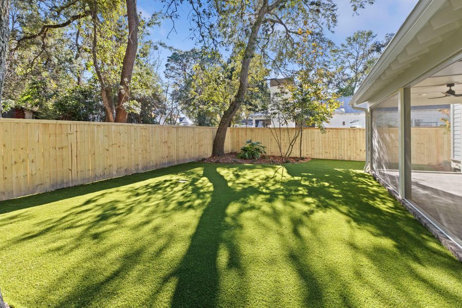 Exterior details and patio area of a home in , Mount Pleasant (Image 31). Exterior details and patio area of a home in , Mount Pleasant (Image 31).