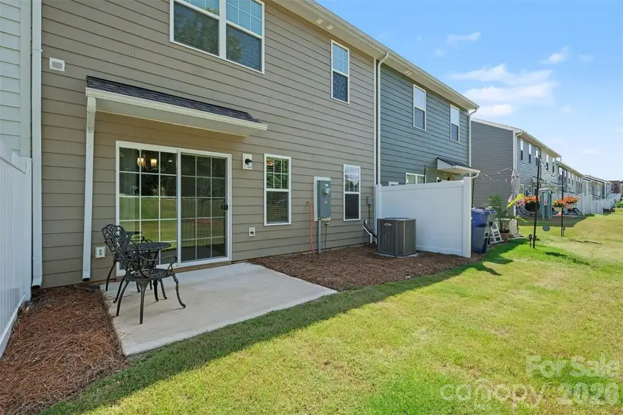 Exterior details and patio area of a home in Autumn Brook, Stanley (Image 4).