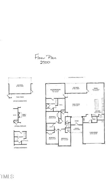 floor plan 2700