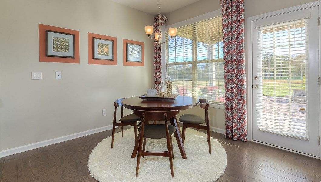 Representative furnished interior of a home built from the Fleetwood by D.R. Horton in Chumley Estates, Reidville (Image 23). Representative furnished interior of a home built from the Fleetwood by D.R. Horton in Chumley Estates, Reidville (Image 23).