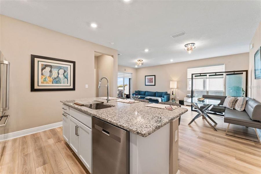 Furnished interior view inside a new home in Sawgrass Lakes I, Parrish (Image 11).