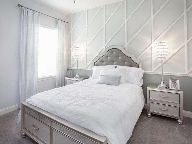 Large secondary bedrooms provide space for everyone in your household - Willow II by Highland Homes Large secondary bedrooms provide space for everyone in your household - Willow II by Highland Homes