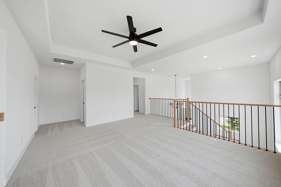 Spacious, unfurnished interior of a new home in Hillside Village, Celina (Image 34). Spacious, unfurnished interior of a new home in Hillside Village, Celina (Image 34).