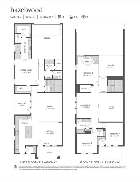 From great entertaining areas to spacious and private bedrooms, our Gabriel floor plan is a home the entire family will enjoy! From great entertaining areas to spacious and private bedrooms, our Gabriel floor plan is a home the entire family will enjoy!