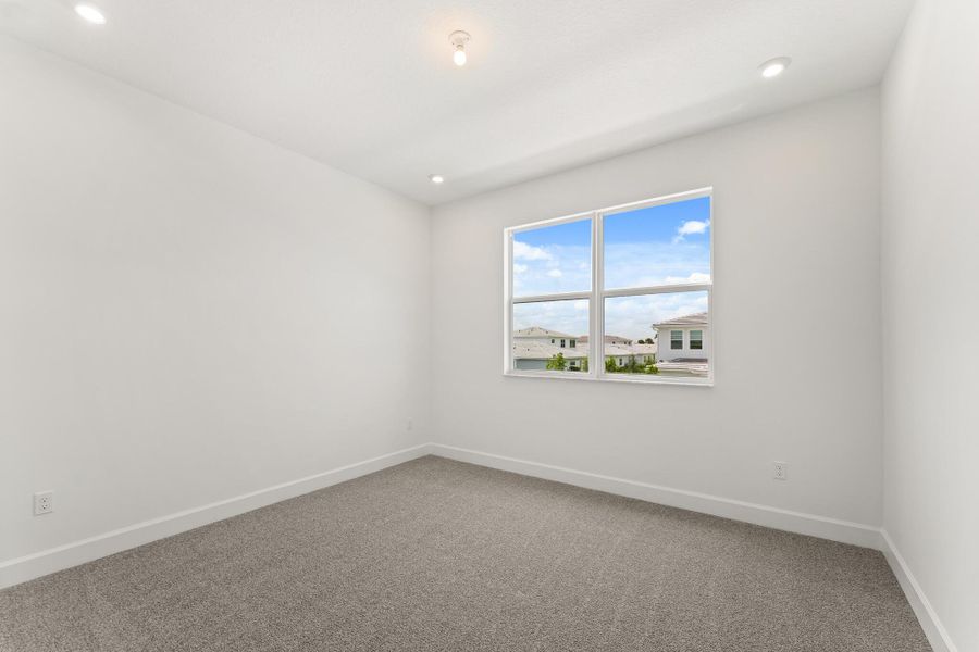 Spacious, unfurnished interior of a new home in Tradition - Seville, Port St. Lucie (Image 13). Spacious, unfurnished interior of a new home in Tradition - Seville, Port St. Lucie (Image 13).