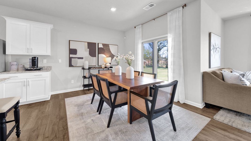 Furnished interior view inside a new home in Riggs Pointe, Millington (Image 15).