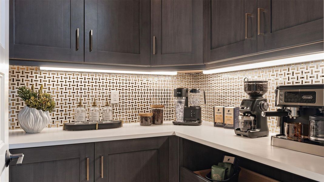 Furnished interior view inside a new home in L'Ambiance at Avenir, Palm Beach Gardens (Image 31).