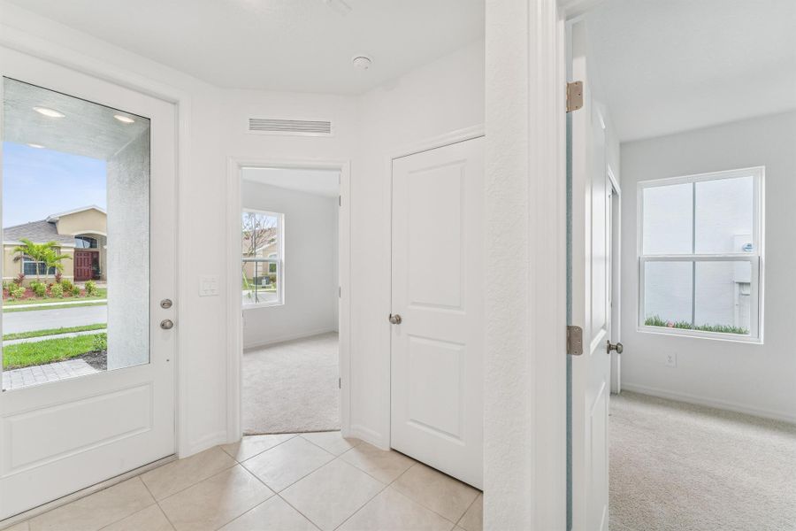 Furnished interior view inside a new home in , Fort Pierce (Image 12).