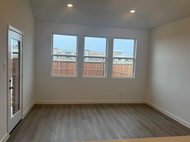 Dining Room Construction Progress