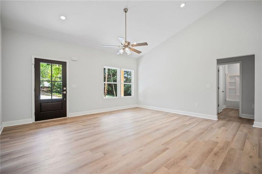 Spacious, unfurnished interior of a new home in , Canton (Image 18).