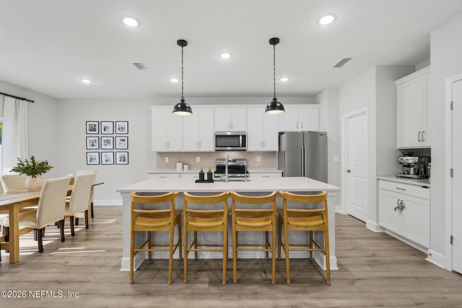 Furnished interior view inside a new home in , Fernandina Beach (Image 24).