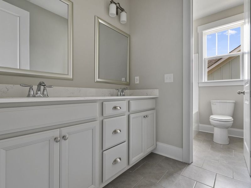 Representative furnished interior of a home built from the The Nadin by Avencia Homes in Riverwalk, Rock Hill (Image 7).