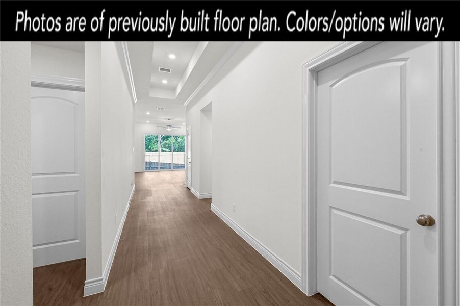 Furnished interior view inside a new home in Lexington Heights, Willis (Image 7).