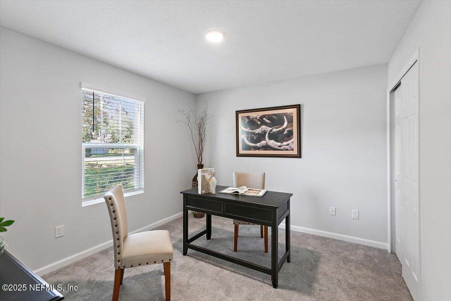 Furnished interior view inside a new home in , Jacksonville (Image 17).