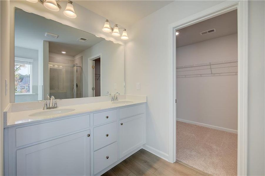 Furnished interior view inside a new home in Westminster, Covington (Image 8).