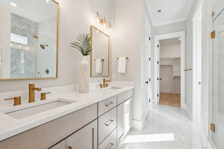 Furnished interior view inside a new home in , Charleston (Image 7).