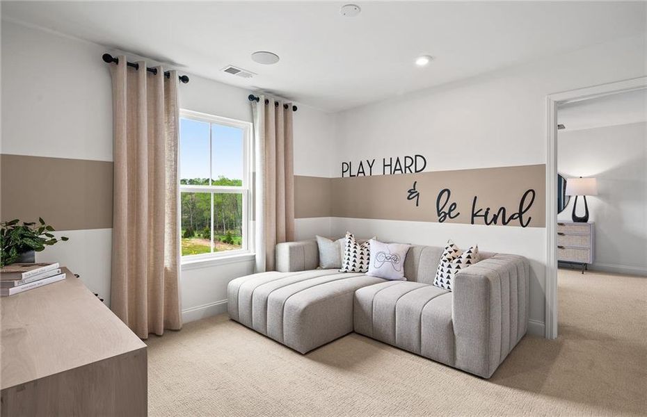 Furnished interior view inside a new home in Berkeley Mill, Cumming (Image 13).