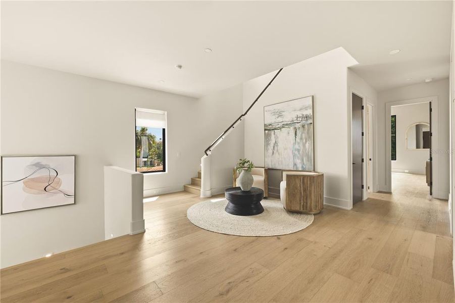 Furnished interior view inside a new home in , Tampa (Image 50). Furnished interior view inside a new home in , Tampa (Image 50).