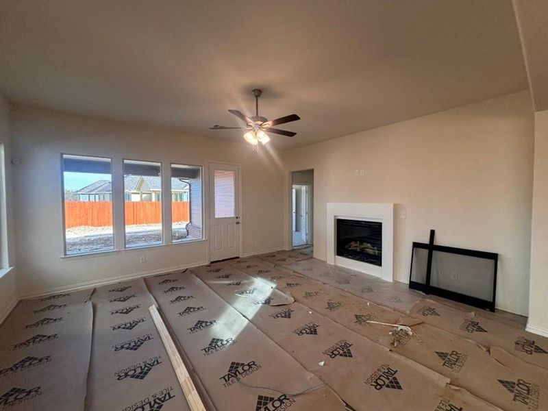 In-progress construction of a new home in Northstar, Haslet, TX (Image 12). In-progress construction of a new home in Northstar, Haslet, TX (Image 12).