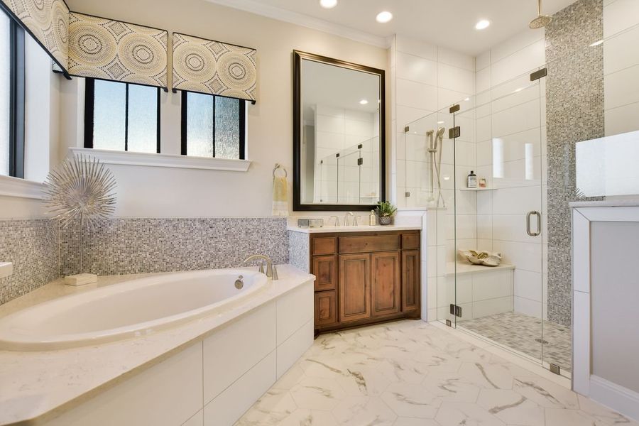 Representative furnished interior of a home built from the Siena II by Giddens Homes in Clearwater Ranch, Liberty Hill (Image 15).