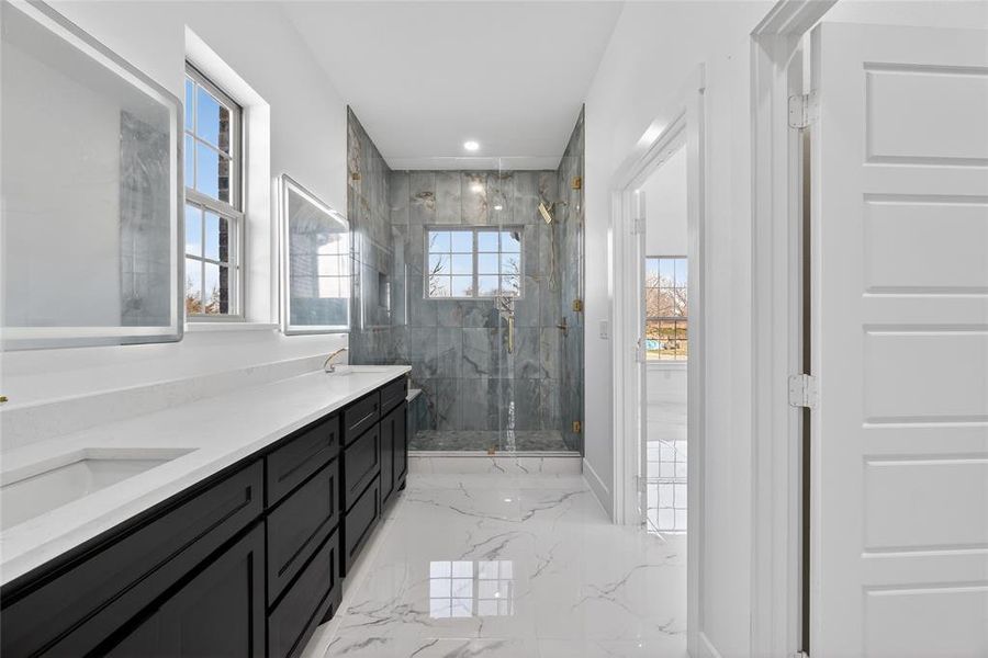 Furnished interior view inside a new home in , Lancaster (Image 10).