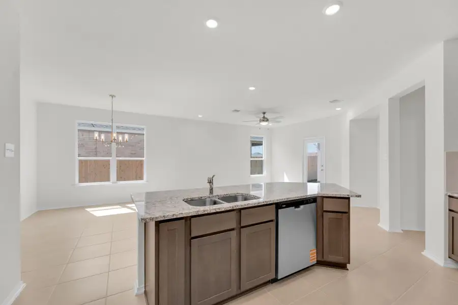 Furnished interior view inside a new home in Salerno - Heritage Collection, Round Rock (Image 5). Furnished interior view inside a new home in Salerno - Heritage Collection, Round Rock (Image 5).