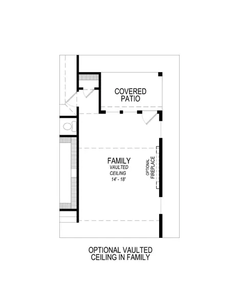2D floor plan layout for the Truman Select 2F by First Texas Homes in Solterra, Mesquite, TX (Image 4).