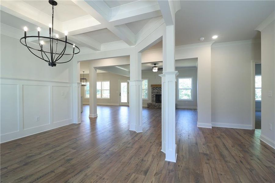 Spacious, unfurnished interior of a new home in Woodland Hills, Loganville (Image 22). Spacious, unfurnished interior of a new home in Woodland Hills, Loganville (Image 22).