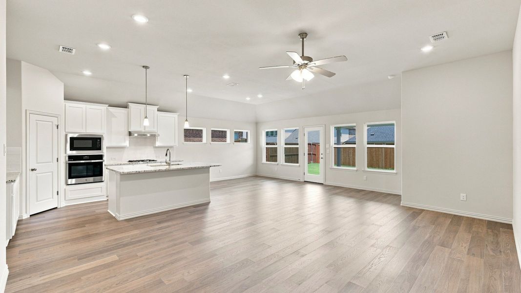 Furnished interior view inside a new home in Anna Ranch, Anna (Image 13).
