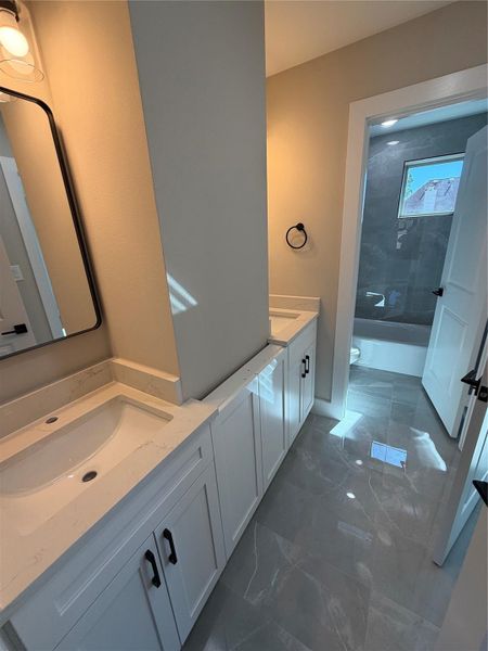 Furnished interior view inside a new home in , Spring (Image 7). Furnished interior view inside a new home in , Spring (Image 7).