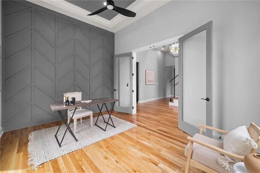 Furnished interior view inside a new home in , Alpharetta (Image 16).