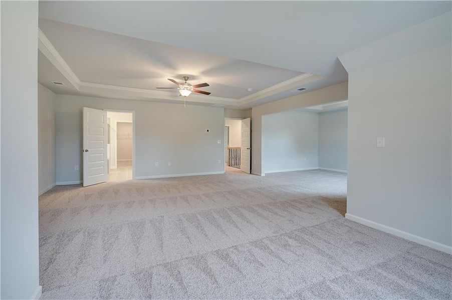 Spacious, unfurnished interior of a new home in Trinity Park, McDonough (Image 31).