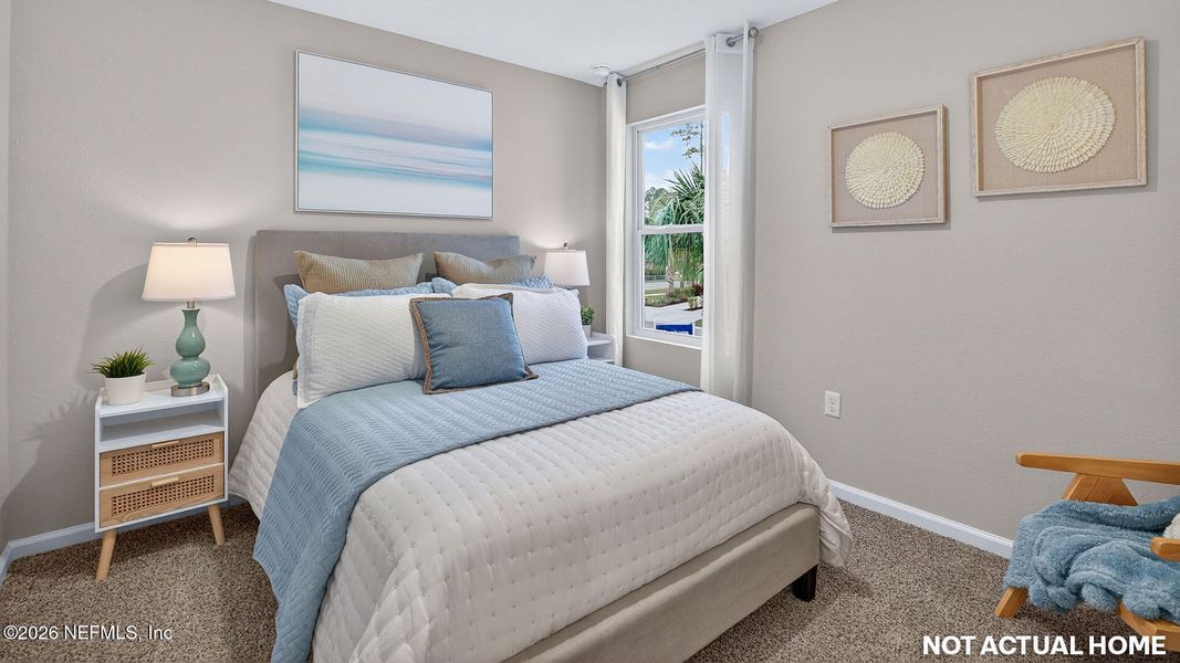 Furnished interior view inside a new home in Hansen Creek, Jacksonville (Image 18).