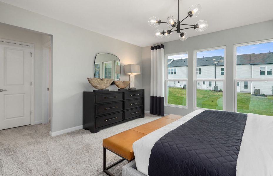 Furnished interior view inside a new home in Carpenter Falls, Durham (Image 13).