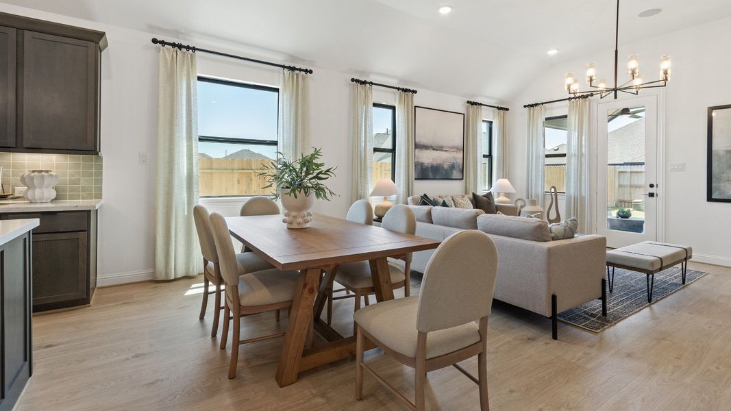 Representative furnished interior of a home built from the Oleander by Brightland Homes in Sunterra, Katy (Image 6).