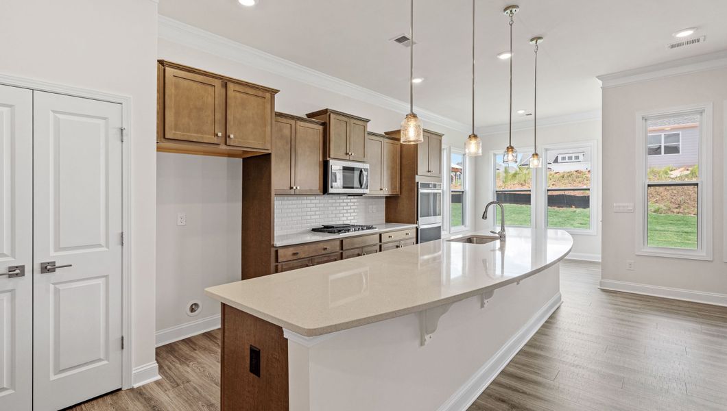 Furnished interior view inside a new home in The Villas at Pine Valley, Boiling Springs (Image 8).