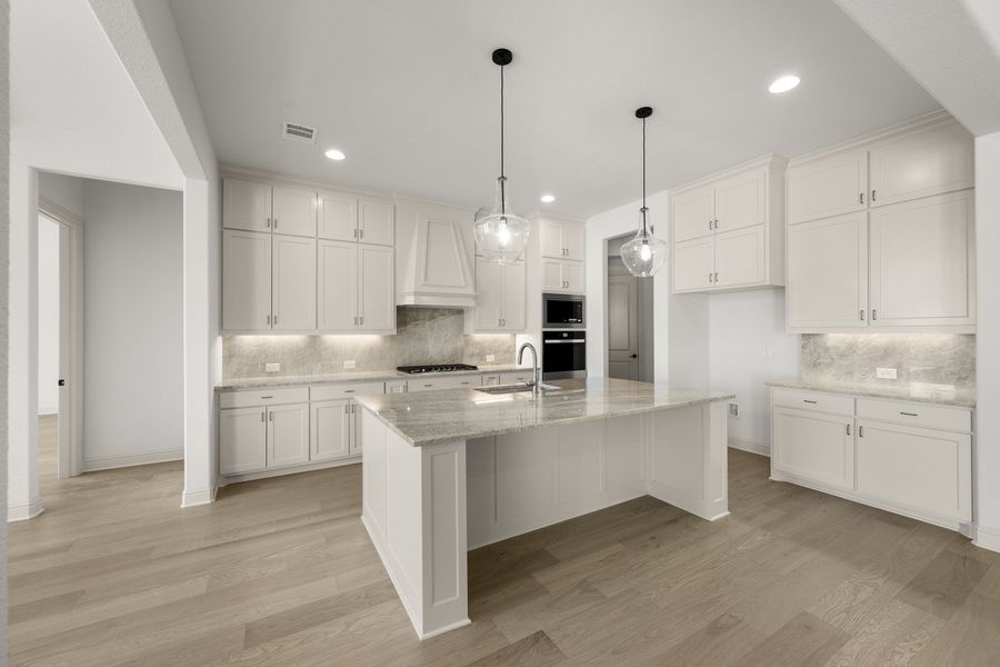 Furnished interior view inside a new home in Levante - 1 Acre Lots, Waxahachie (Image 10).