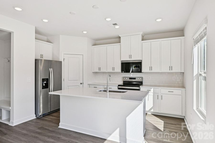 Furnished interior view inside a new home in Harper Landing, Stanley (Image 8).
