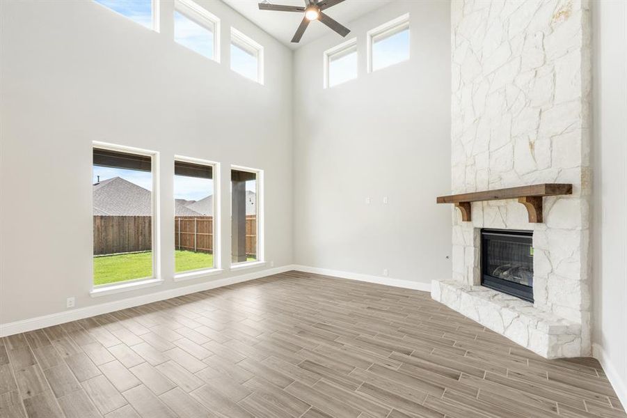 Spacious, unfurnished interior of a new home in The Oaks, Red Oak (Image 34). Spacious, unfurnished interior of a new home in The Oaks, Red Oak (Image 34).