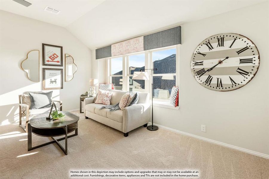 Furnished interior view inside a new home in East Oak Creek, Commerce (Image 24). Furnished interior view inside a new home in East Oak Creek, Commerce (Image 24).