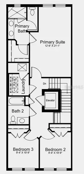 2D floor plan layout of this home in Seahaven, Punta Gorda, FL (Image 4).