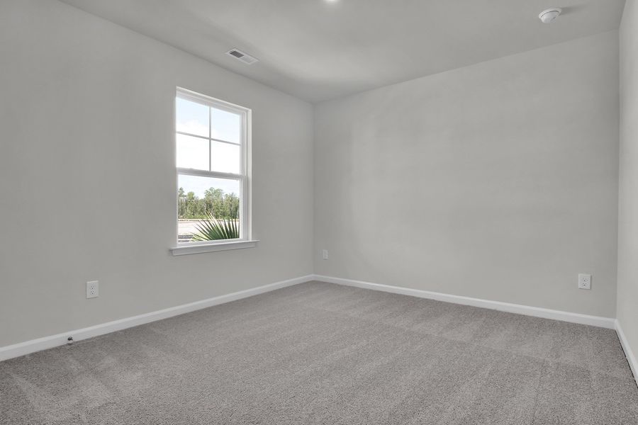 Spacious, unfurnished interior of a new home in Grand Park, Leland (Image 24). Spacious, unfurnished interior of a new home in Grand Park, Leland (Image 24).