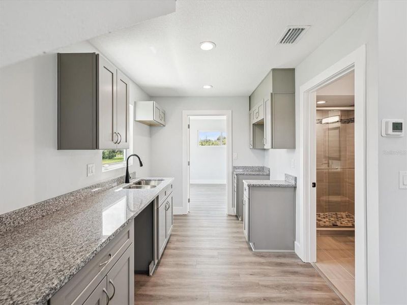 Furnished interior view inside a new home in , New Port Richey (Image 7).