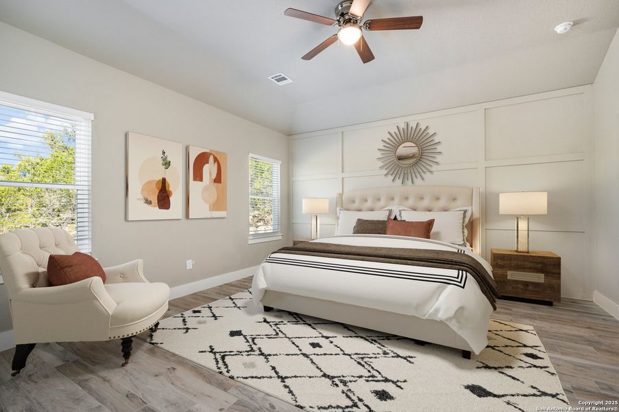 Furnished interior view inside a new home in , Canyon Lake (Image 8). Furnished interior view inside a new home in , Canyon Lake (Image 8).