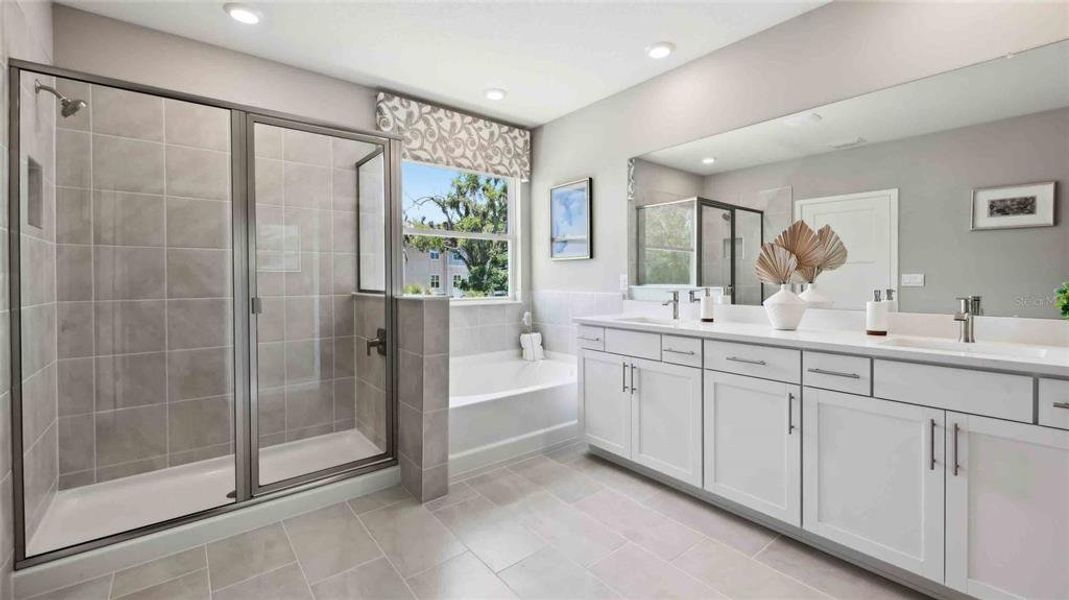 Furnished interior view inside a new home in Waterford, Brooksville (Image 22).