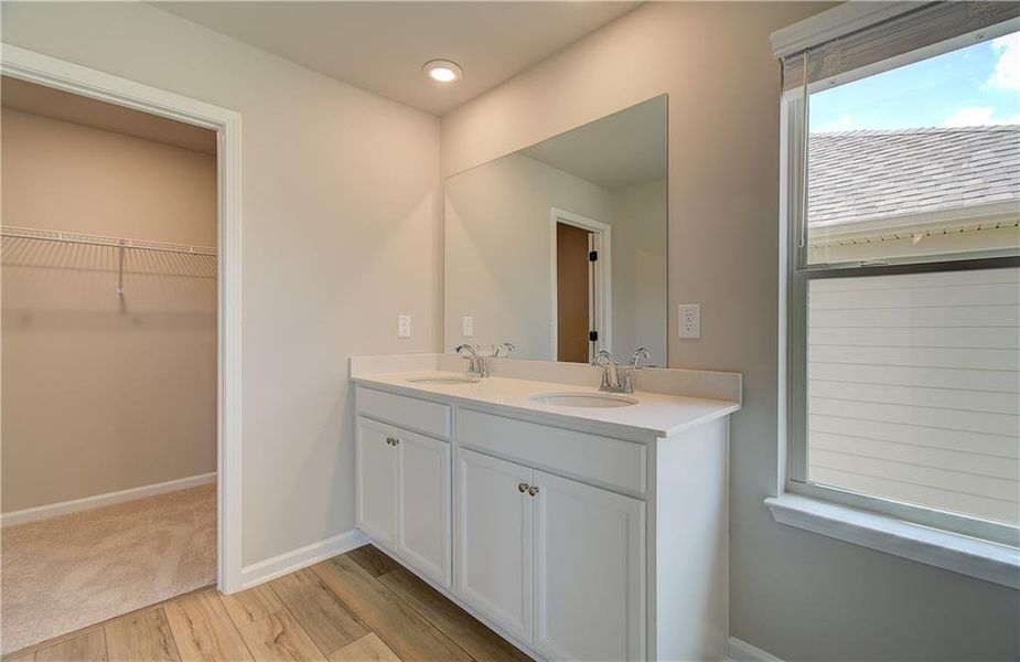 Furnished interior view inside a new home in Towne Center, Hampton (Image 9). Furnished interior view inside a new home in Towne Center, Hampton (Image 9).