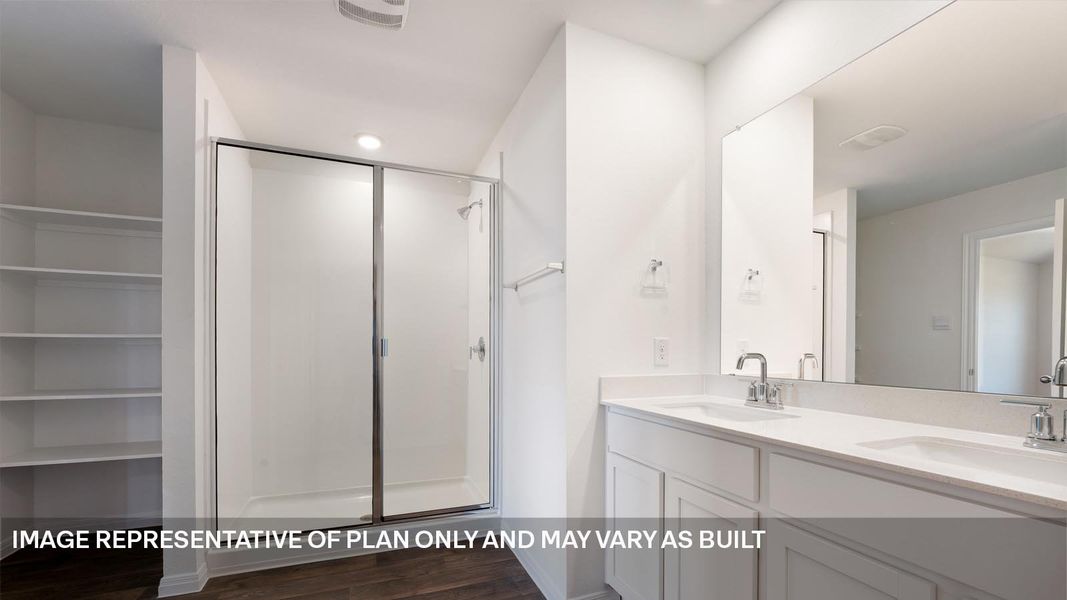 Furnished interior view inside a new home in Southgrove, Kyle (Image 6).