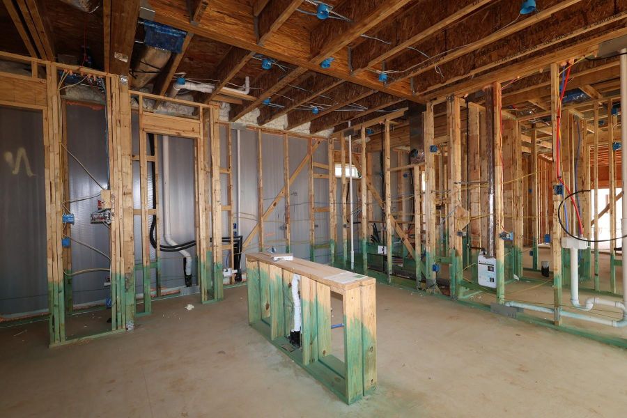 In-progress construction of a new home in Jubilee - Reserve Collection, Hockley, TX (Image 6).
