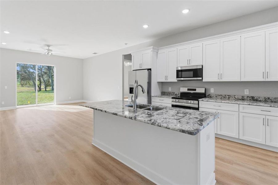 Furnished interior view inside a new home in , Lake Wales (Image 8).